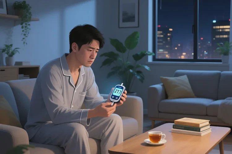 35岁晚上血糖27.7是怎么回事(图1)