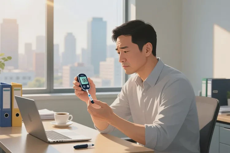 35岁中午血糖9点6是怎么回事(图1)