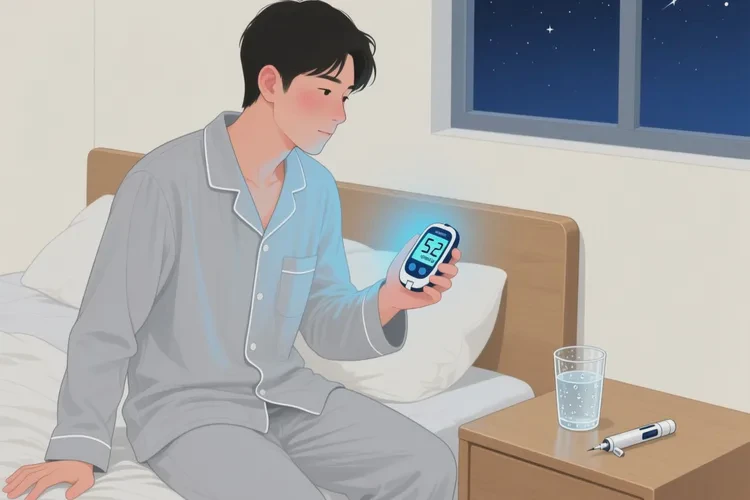 35岁晚上血糖3点4是怎么回事(图1)