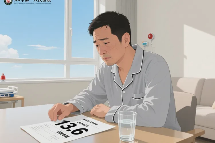 36岁空腹血糖13.6是怎么回事(图1)