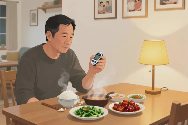 36岁晚餐血糖7.3是怎么回事(图1)