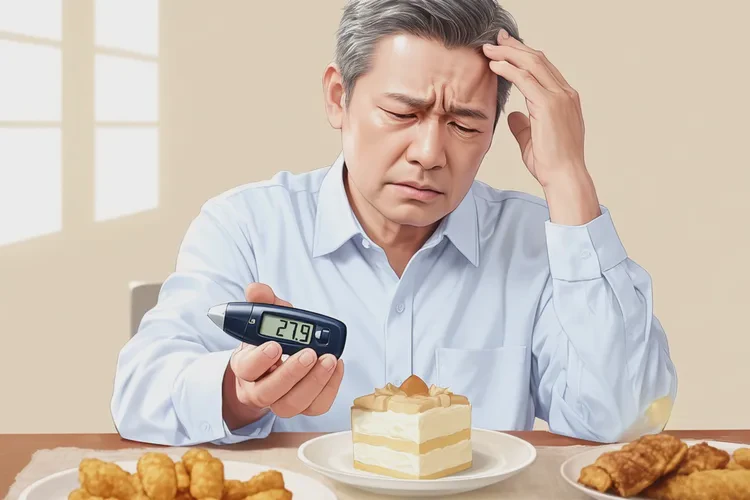 43岁中餐血糖27.9是怎么回事(图1)