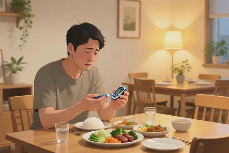 36岁晚餐血糖20.1是怎么回事(图1)