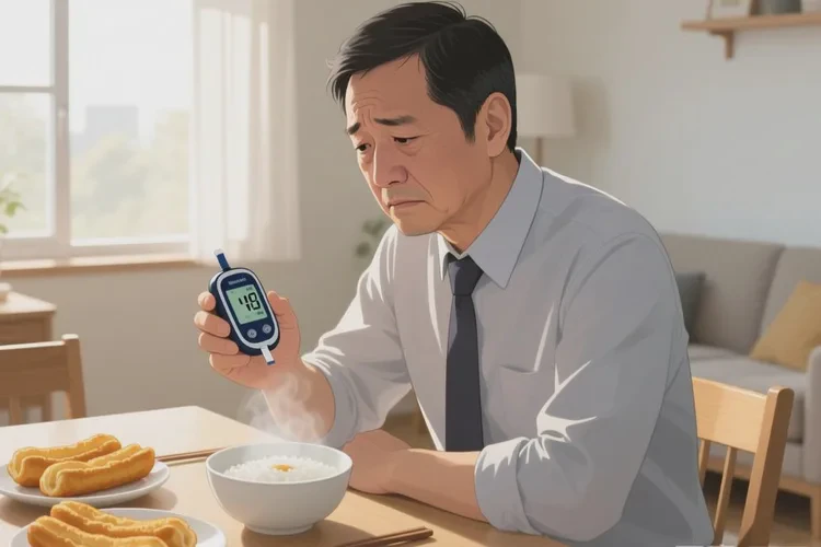 36歲早餐血糖8.0是怎么回事(圖1)