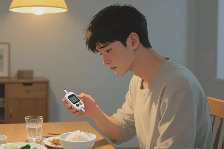 36歲晚餐血糖27.4是怎么回事(圖1)