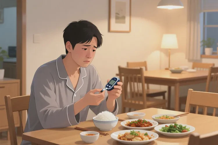 36岁晚餐血糖10.2是怎么回事(图1)