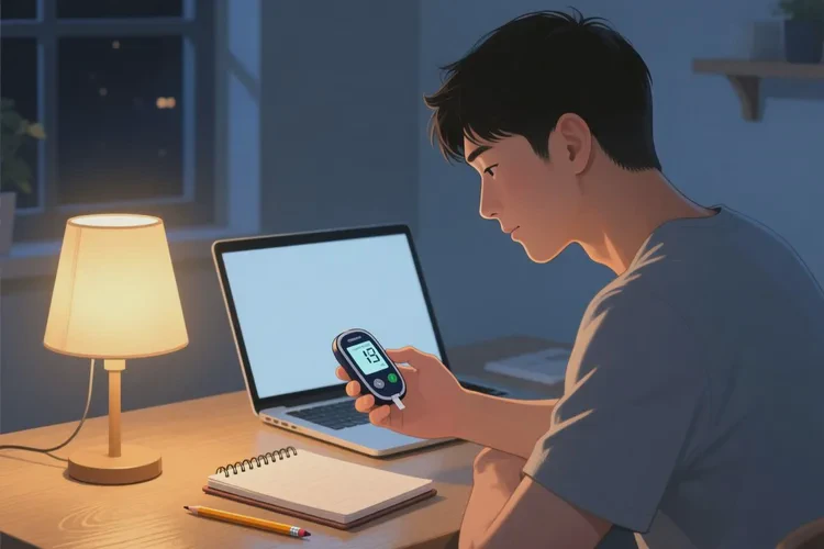 36岁晚餐血糖20.8是怎么回事(图1)