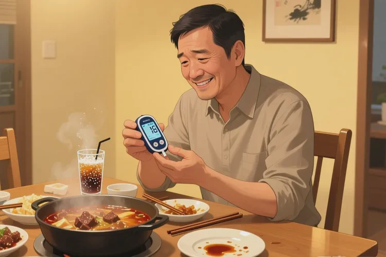 36歲晚餐血糖21.5是怎么回事(圖1)