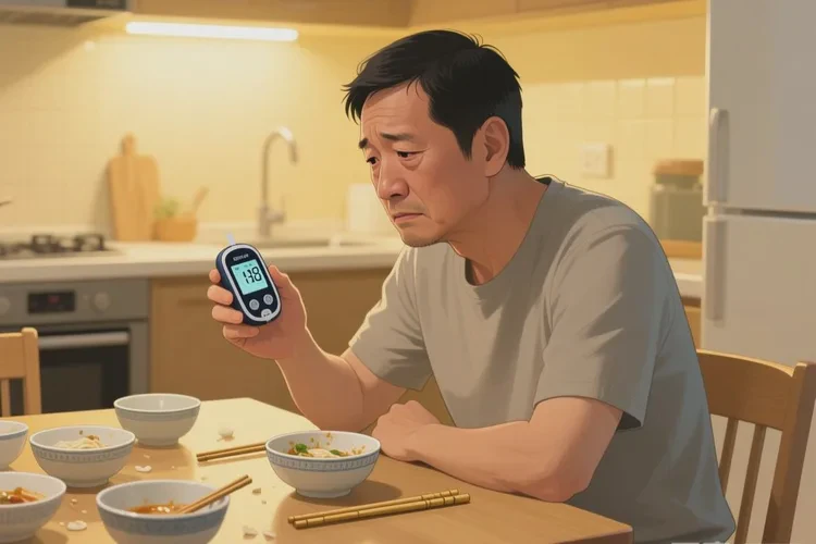 36岁晚餐血糖19.6是怎么回事(图1)