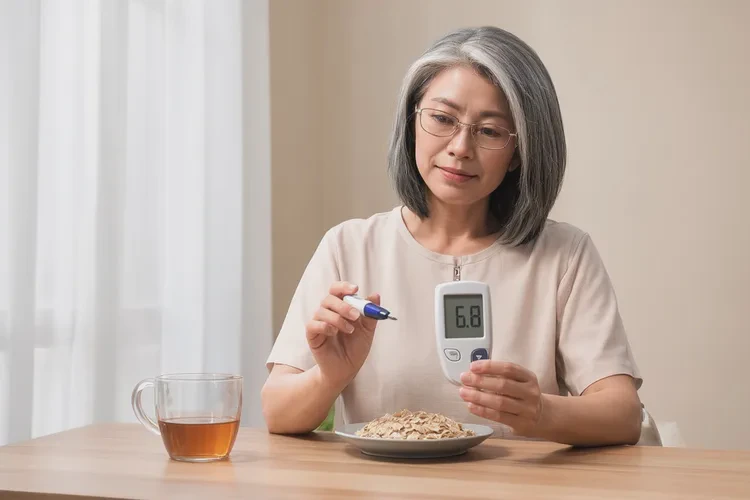 43岁早餐血糖6.8是怎么回事(图1)