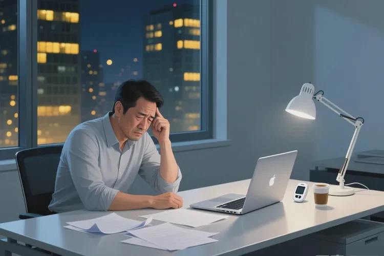 36歲晚餐血糖27.1是怎么回事(圖1)