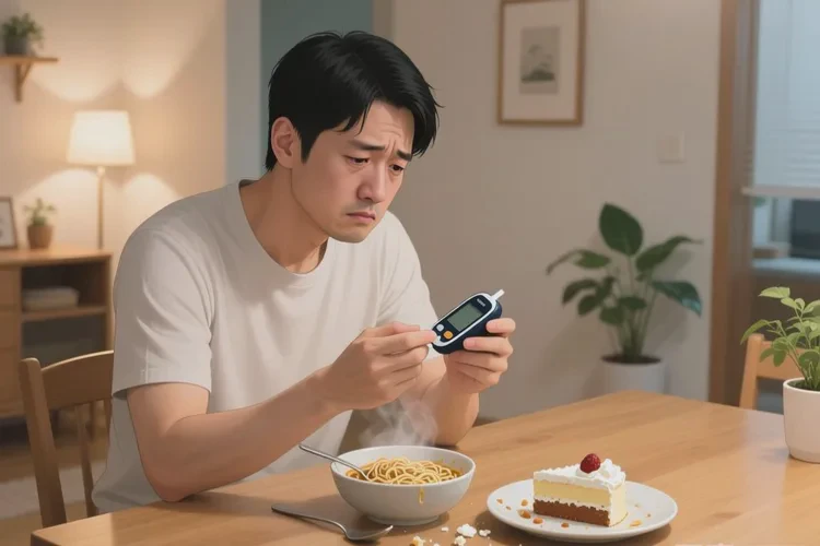 36岁晚餐血糖24.9是怎么回事(图1)