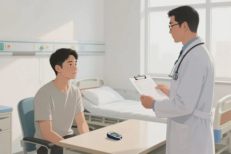 36歲空腹血糖19點3是怎么回事(圖1)