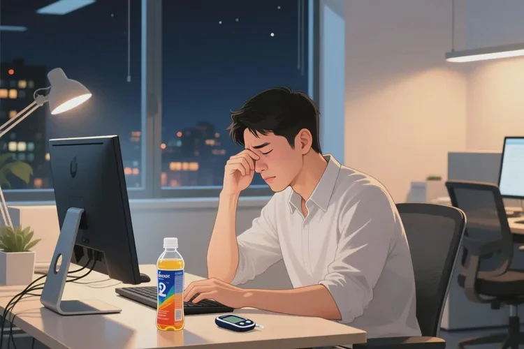 36岁晚餐血糖16.1是怎么回事(图4)