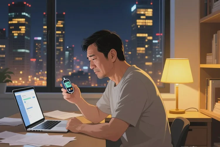 35歲晚上血糖13.3是怎么回事(圖1)