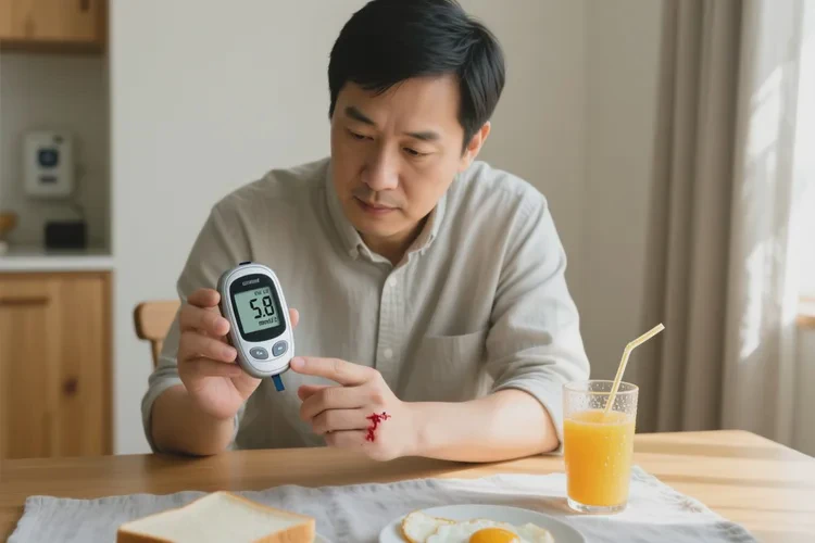 36歲早餐血糖25.7是怎么回事(圖1)