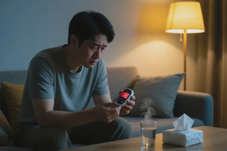 35岁晚上血糖17点8是怎么回事(图1)