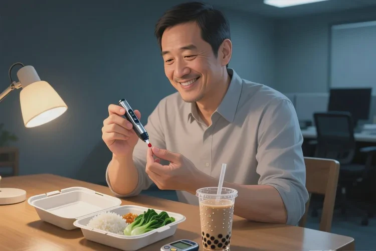 36歲晚餐血糖9點(diǎn)6是怎么回事(圖1)