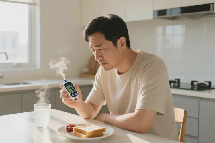 36歲早餐血糖13.3是怎么回事(圖1)