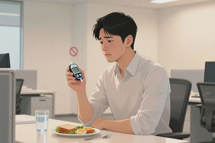 35岁中午血糖8点9是怎么回事(图1)