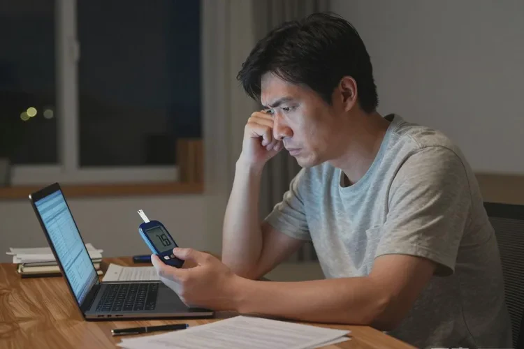 35岁晚上血糖21.1是怎么回事(图1)