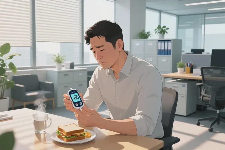 35岁中午血糖17点0是怎么回事(图1)