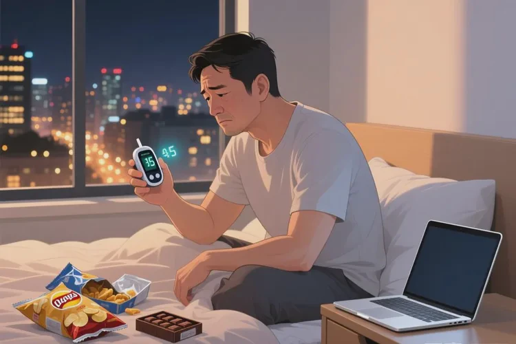 35岁睡前血糖24.3是怎么回事(图1)