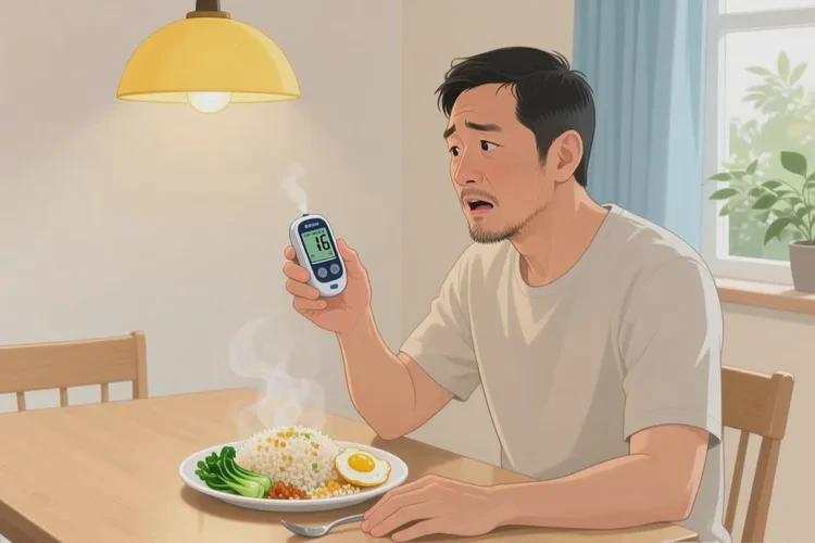 36歲晚餐血糖26.7是怎么回事(圖1)