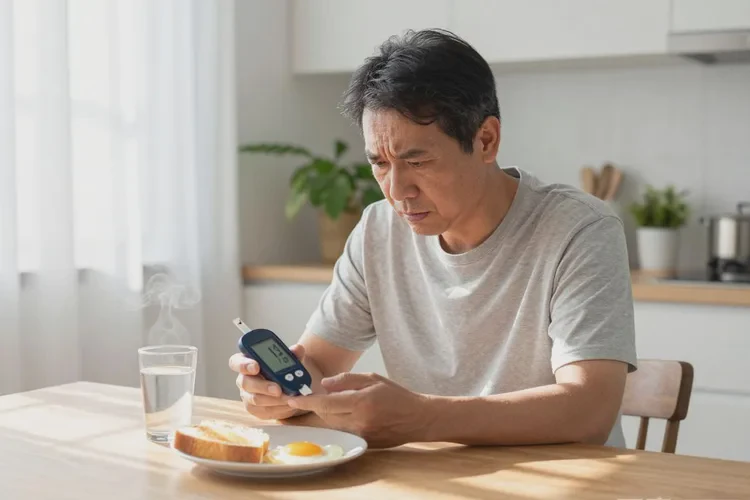 36歲早餐血糖25.2是怎么回事(圖1)