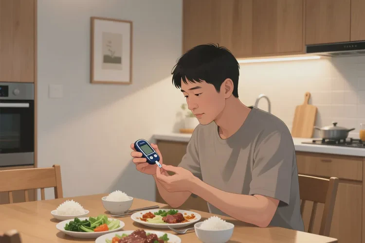 36歲晚餐血糖7.2是怎么回事(圖1)