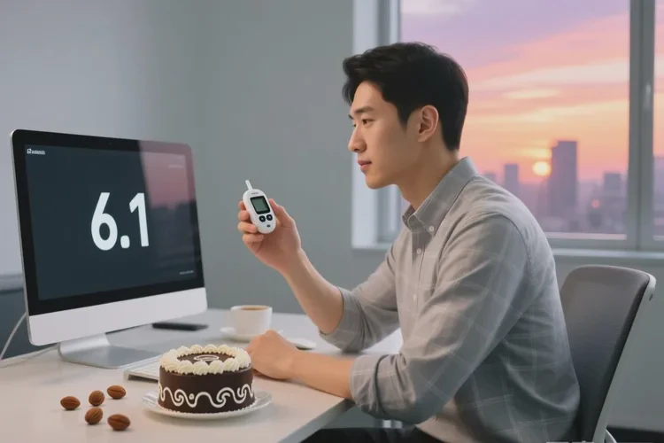 35岁下午血糖6.1是怎么回事(图1)