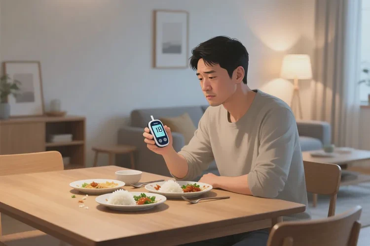 36岁晚餐血糖8.2是怎么回事(图1)