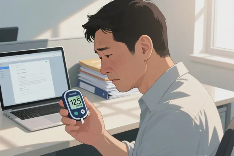 35岁下午血糖12点7是怎么回事(图1)