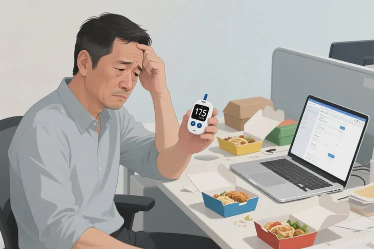 36岁餐后血糖17.5是怎么回事(图1)