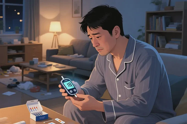 35岁晚上血糖12.3是怎么回事(图1)