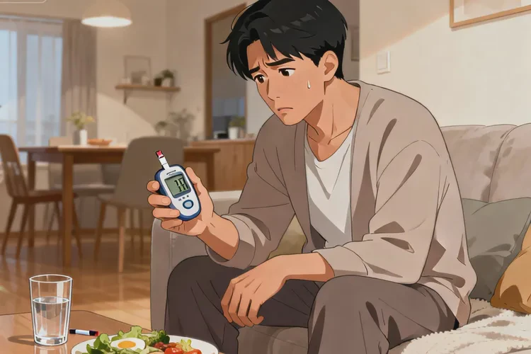 35岁晚上血糖17点6是怎么回事(图1)