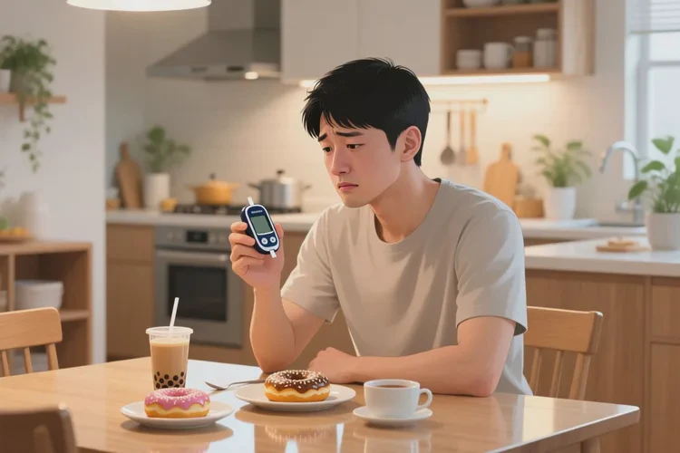 36歲早餐血糖19.5是怎么回事(圖1)