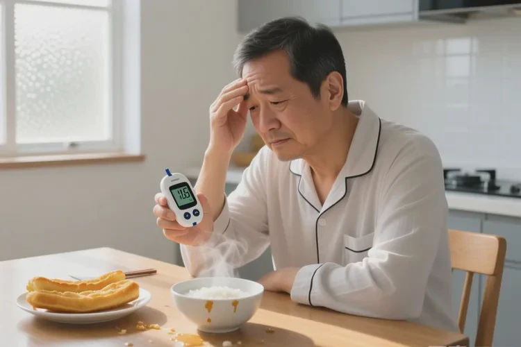 36岁早餐血糖25.4是怎么回事(图1)