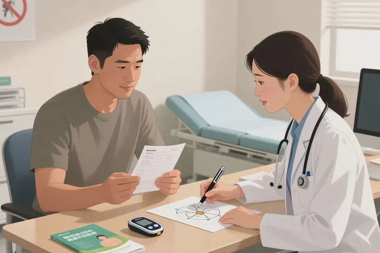 36岁空腹血糖7点4是怎么回事(图1)