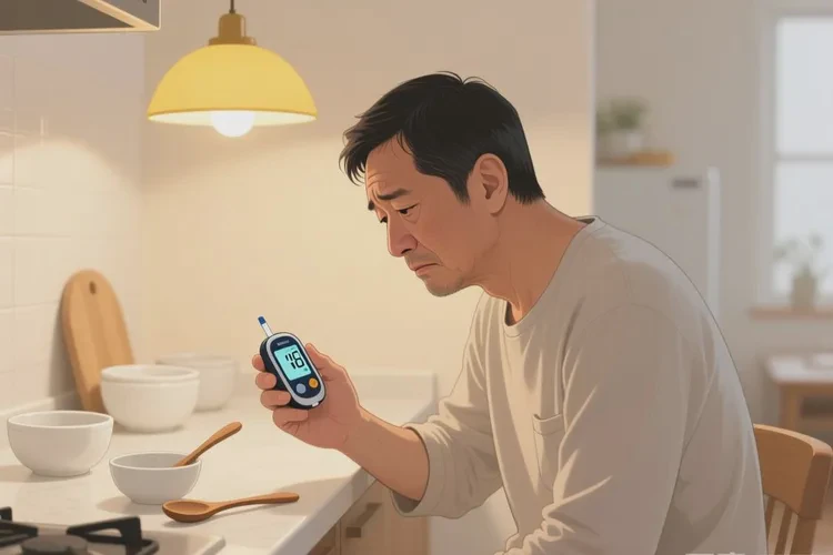 36岁晚餐血糖15点5是怎么回事(图1)