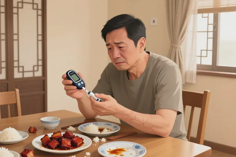 36歲晚餐血糖15點(diǎn)8是怎么回事(圖1)