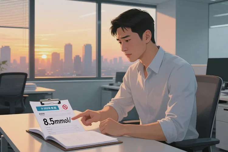 36歲空腹血糖8點5是怎么回事(圖1)