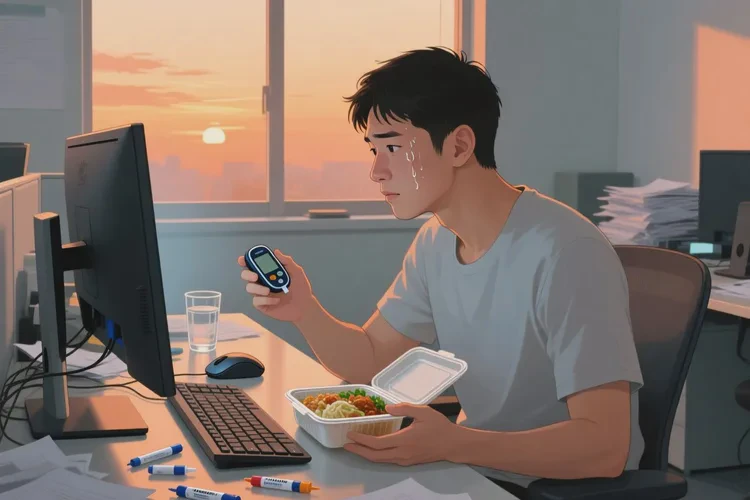 35岁下午血糖19.4是怎么回事(图1)