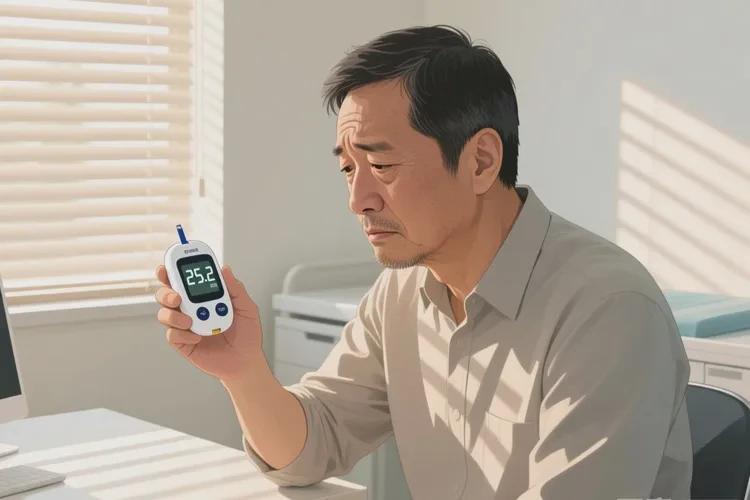 36歲空腹血糖25.2是怎么回事(圖1)