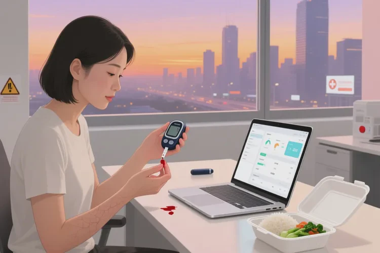 36歲晚餐血糖21.4是怎么回事(圖3)