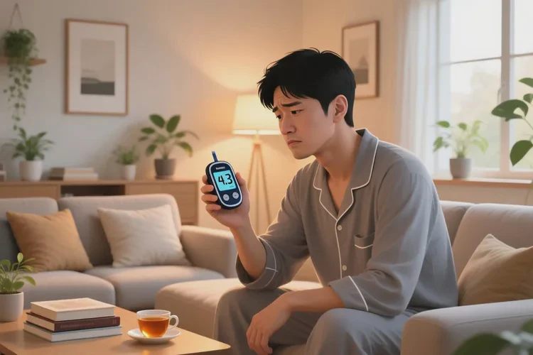 35岁晚上血糖4.3是怎么回事(图1)