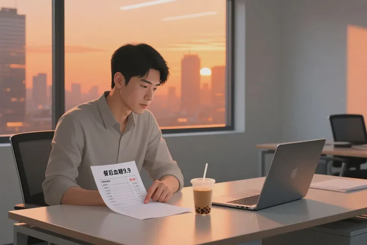 36岁餐后血糖9点9是怎么回事(图1)