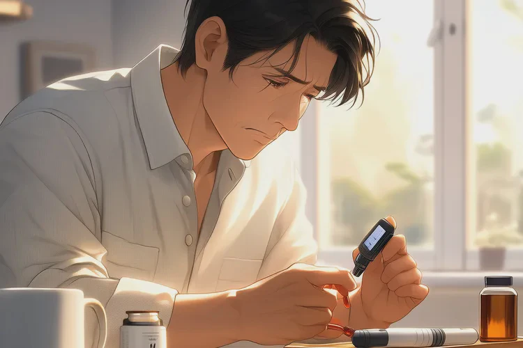 43岁早上空腹血糖9.1是怎么回事(图1)