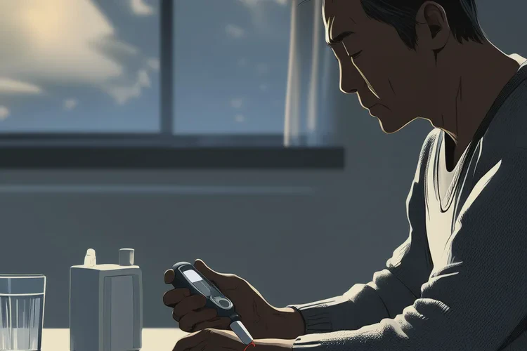 43岁早上空腹血糖13点6是怎么回事(图1)