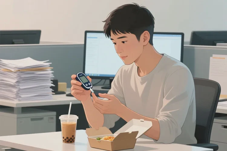 35岁下午血糖12.4是怎么回事(图1)